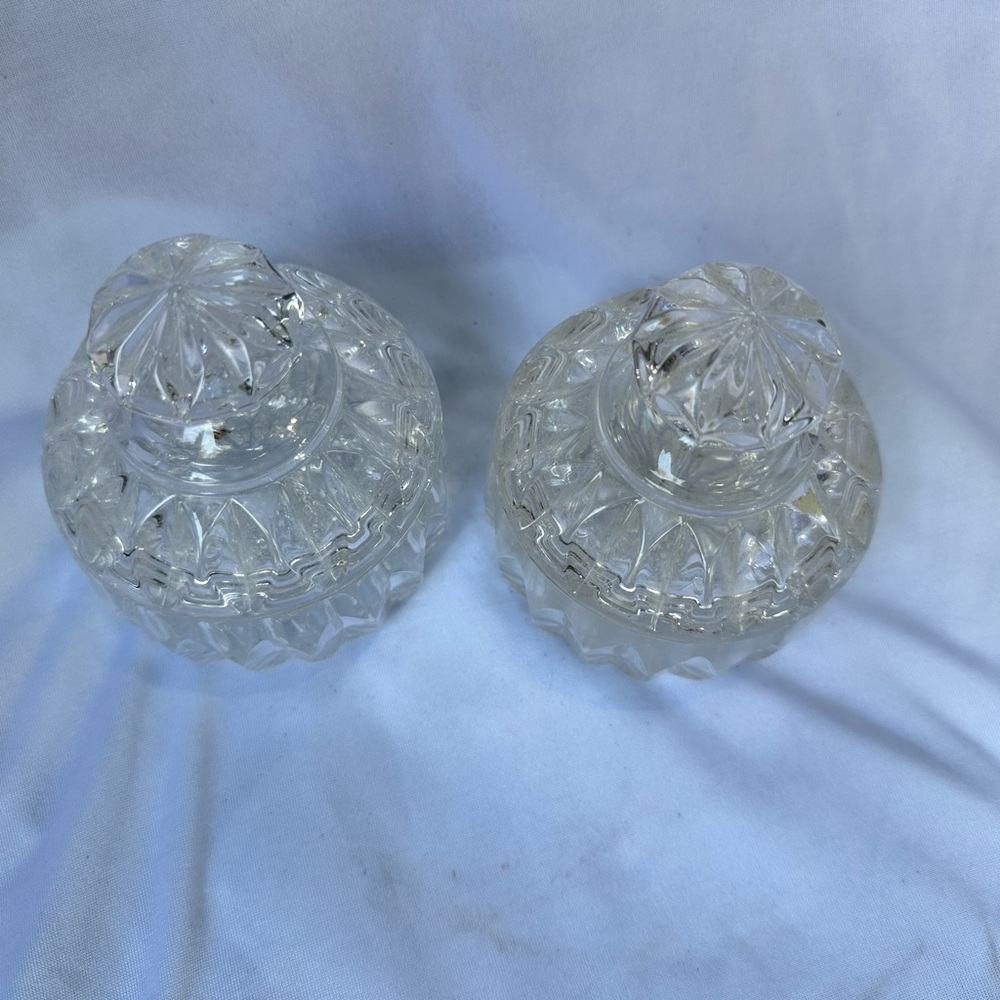 Gorham Crystal Sugar Bowls